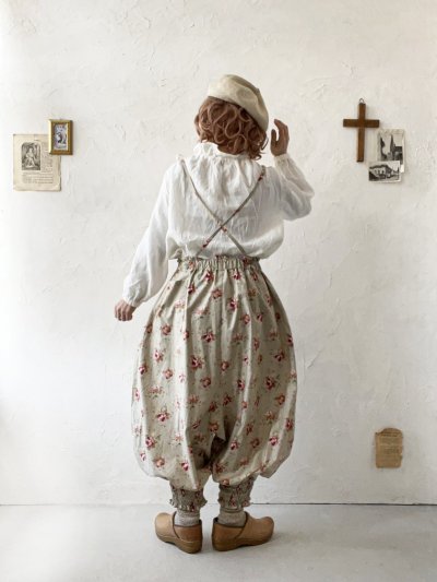 画像13: MARCHE' DE SOEUR／ピエロパンツ・グレージュピンクローズ