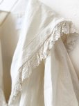 画像6: MAGALI /コルトレイクリネン レース襟カーディガン・アイボリー (6)