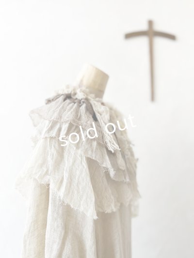 画像5: pollenbienco／アンティークレースのティペット・C