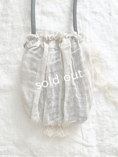 画像5: pollenbienco／アンティークレースのポシェット・黒