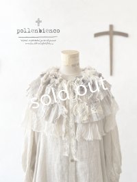 pollenbienco／アンティークレースのティペット・C
