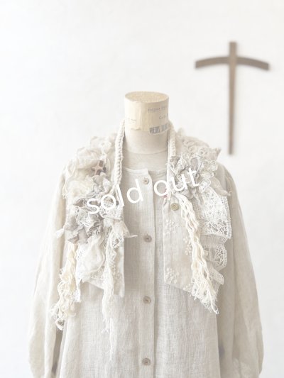 画像4: pollenbienco／アンティークレースのロープティペット