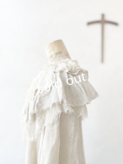 画像5: pollenbienco／アンティークレースのティペット・A