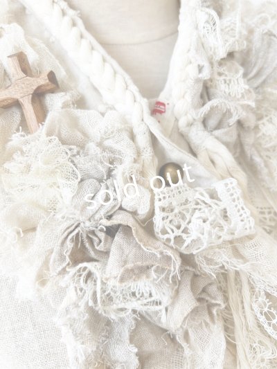 画像5: pollenbienco／アンティークレースのロープティペット