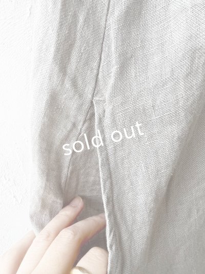 画像7: 08mab/シャーリング袖ワンピース・ベージュ