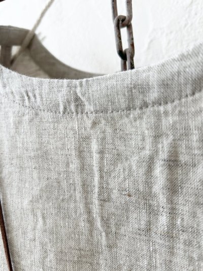 画像7: 08mab/裾ギャザー切り替えワンピース・生成り