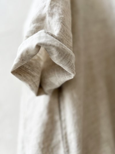 画像6: 08mab/裾ギャザー切り替えワンピース・生成り