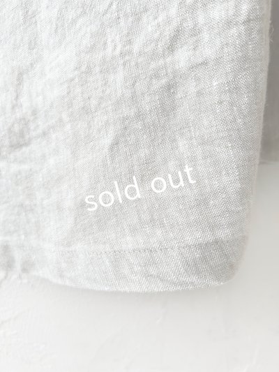 画像7: 08mab/重ね着風ワンピース・グレージュ×オフ