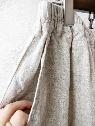 画像5: 08mab/裾ゴムパンツ・生成り