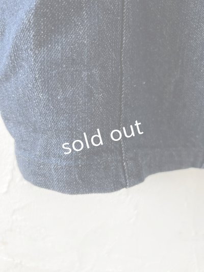 画像7: 08mab/デニムサロペットバレルパンツ・インディゴ