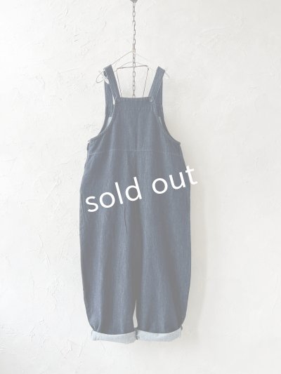 画像8: 08mab/デニムサロペットバレルパンツ・インディゴ