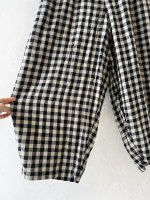 画像6: sorte cuff/バルーンパンツ・ブロックチェック (6)