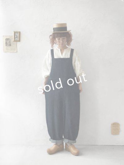 画像12: 08mab/デニムサロペットバレルパンツ・インディゴ