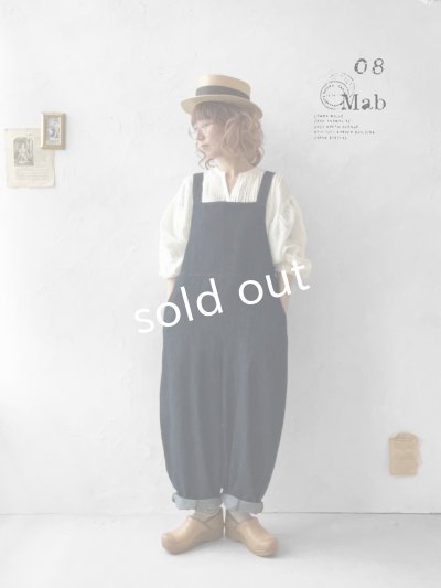 画像11: 08mab/デニムサロペットバレルパンツ・インディゴ