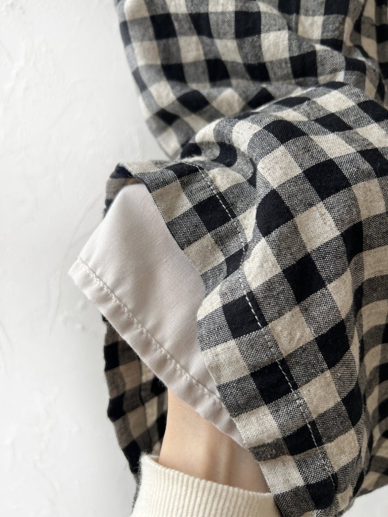 画像5: sorte cuff/バルーンパンツ・ブロックチェック (5)