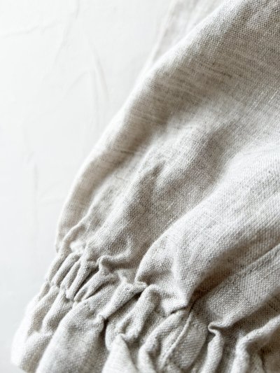 画像7: 08mab/裾ゴムパンツ・生成り