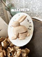 画像8: ecru-ke／木彫りのブローチ (8)