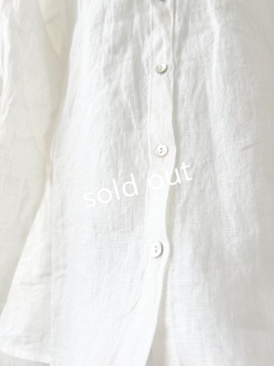 画像10: 08mab/小さな襟のブラウス・オフ