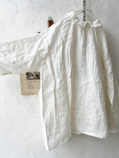 画像7: 08mab/小さな襟のブラウス・オフ