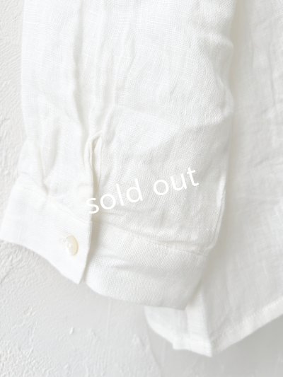 画像5: 08mab/小さな襟のブラウス・オフ