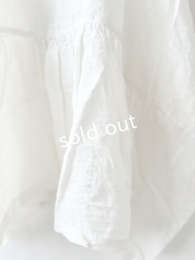 画像5: 08mab/ワイドギャザーブラウス・オフ