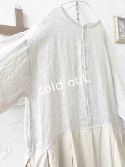 画像7: SO／ドッキングタックワンピース・ナチュラル