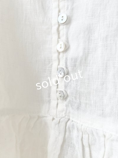 画像4: 08mab/ピンタック多ボタンブラウス・オフ