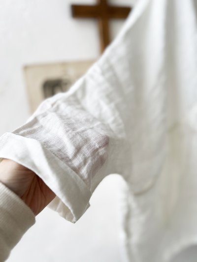 画像7: 08mab/ワイドギャザーブラウス・オフ