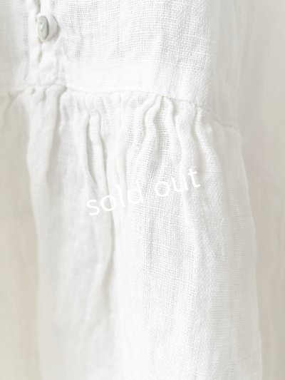 画像5: 08mab/ピンタック多ボタンブラウス・オフ