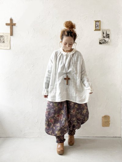 画像12: 08mab/小さな襟のブラウス・オフ