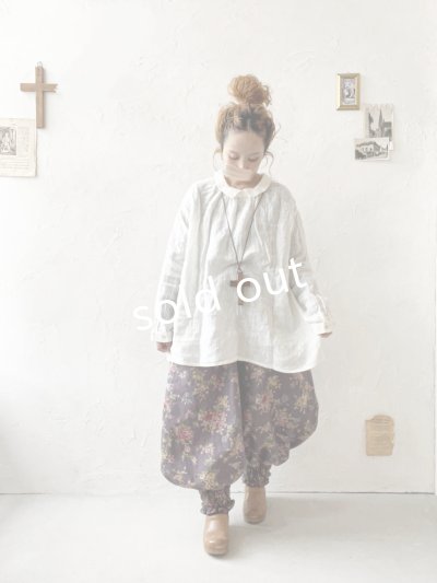 画像12: 08mab/小さな襟のブラウス・オフ