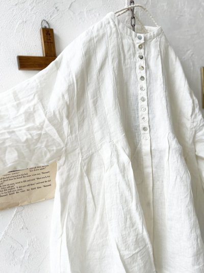 画像7: 08mab/タックフレアブラウス・オフ