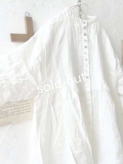 画像7: 08mab/タックフレアブラウス・オフ