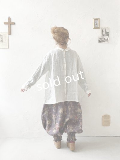 画像13: 08mab/小さな襟のブラウス・オフ