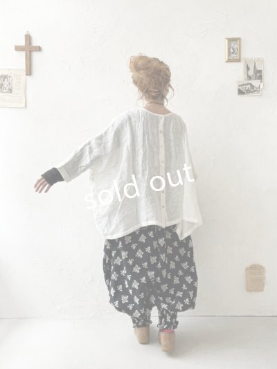 画像13: 08mab/ワイドギャザーブラウス・オフ