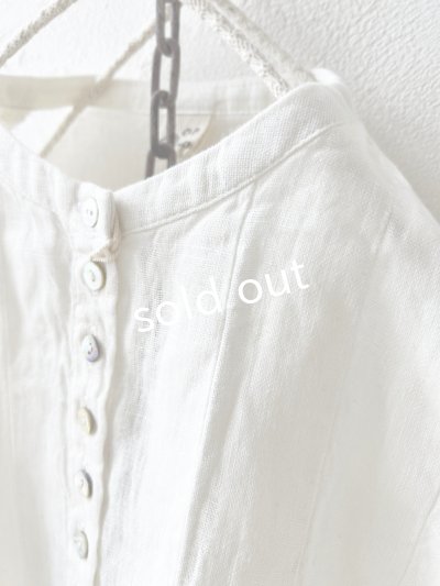 画像3: 08mab/タックフレアブラウス・オフ