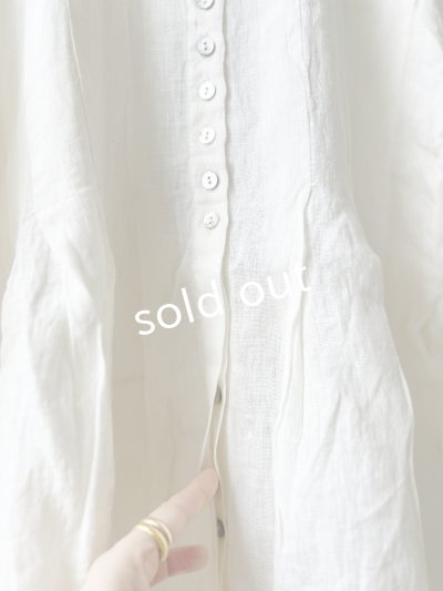 画像4: 08mab/タックフレアブラウス・オフ