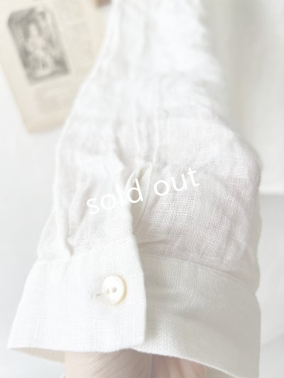画像6: 08mab/小さな襟のブラウス・オフ