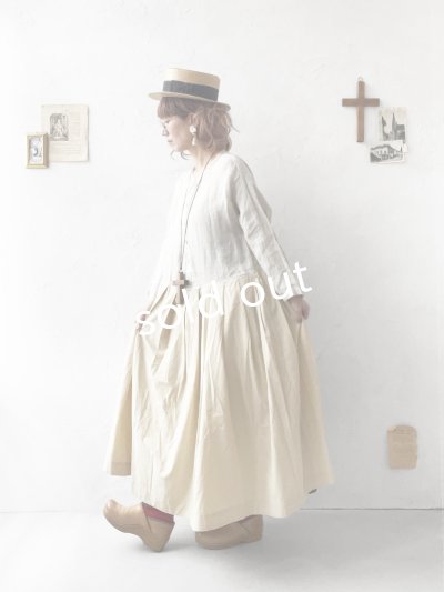 画像12: SO／ドッキングタックワンピース・ナチュラル