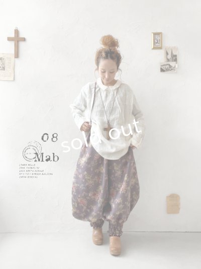 画像11: 08mab/小さな襟のブラウス・オフ