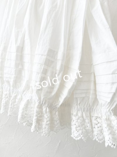 画像6: manoamano/１段レースドロワーズペチパンツ・グレー