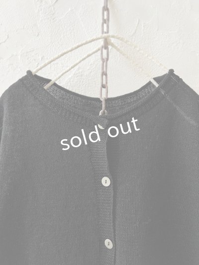 画像3: SO／フレンチリネン2wayドロップベスト・ブラック