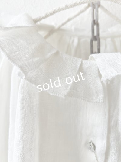 画像3: SO／タックフリル襟2wayブラウス・オフ