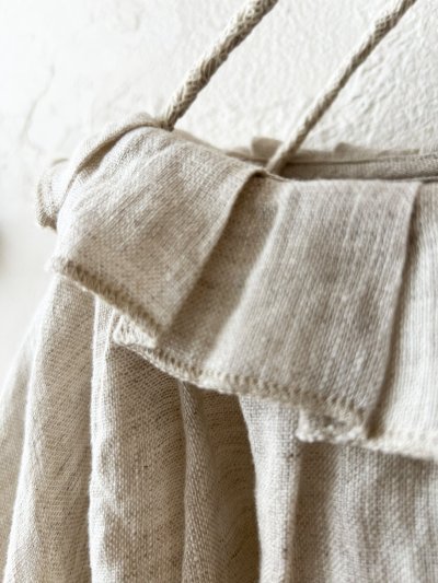 画像3: SO／タックフリル襟2wayブラウス・ナチュラル