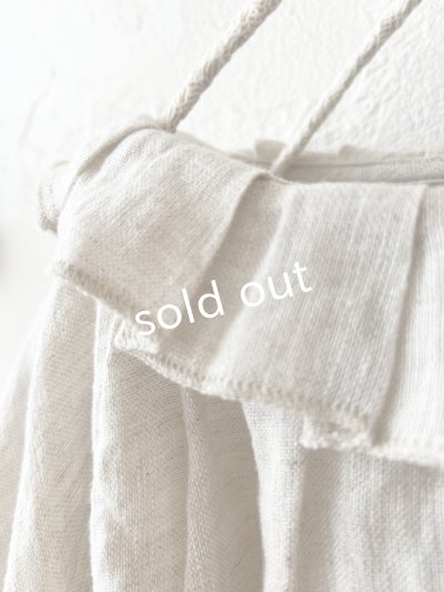 画像3: SO／タックフリル襟2wayブラウス・ナチュラル