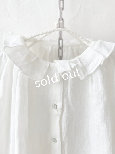 画像2: SO／タックフリル襟2wayブラウス・オフ