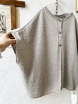 画像5: SO／フレンチリネン2wayドロップベスト・ナチュラル (5)