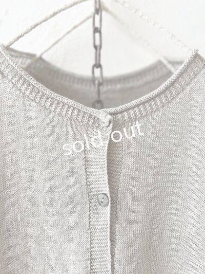 画像2: SO／フレンチリネン2wayドロップベスト・ナチュラル