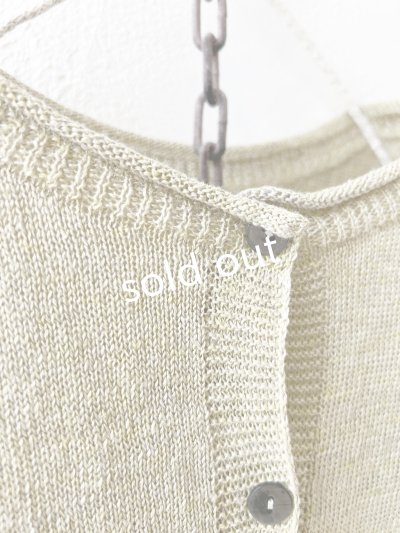 画像3: SO／フレンチリネン2wayドロップベスト・ウィロー