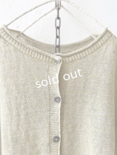 画像2: SO／フレンチリネン2wayドロップベスト・ウィロー